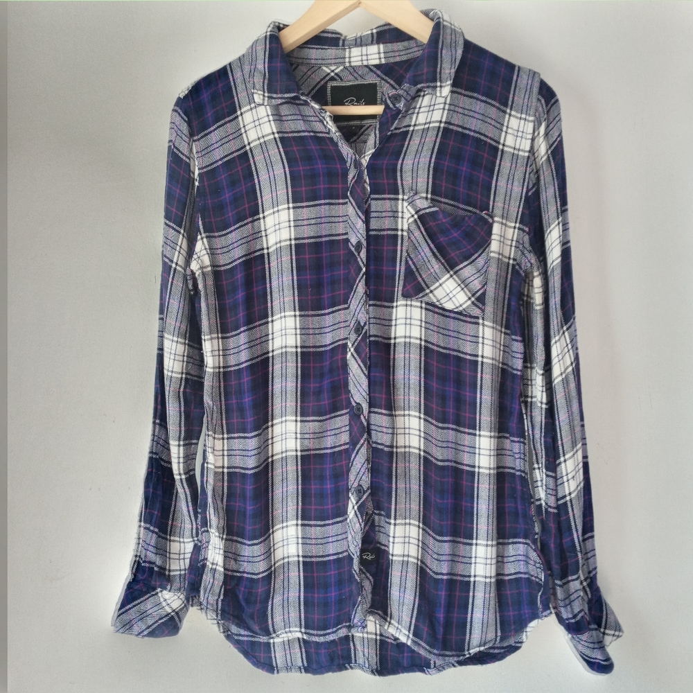 Rails S Plaid Flannel Button Down Shirt